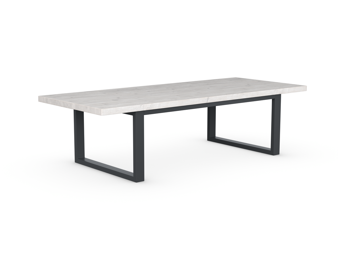 Cavendish Dining Table - Long Overhang Custom Frame