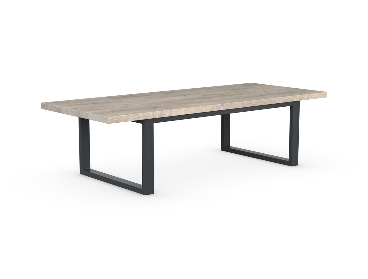 Cavendish Dining Table - Long Overhang Custom Frame