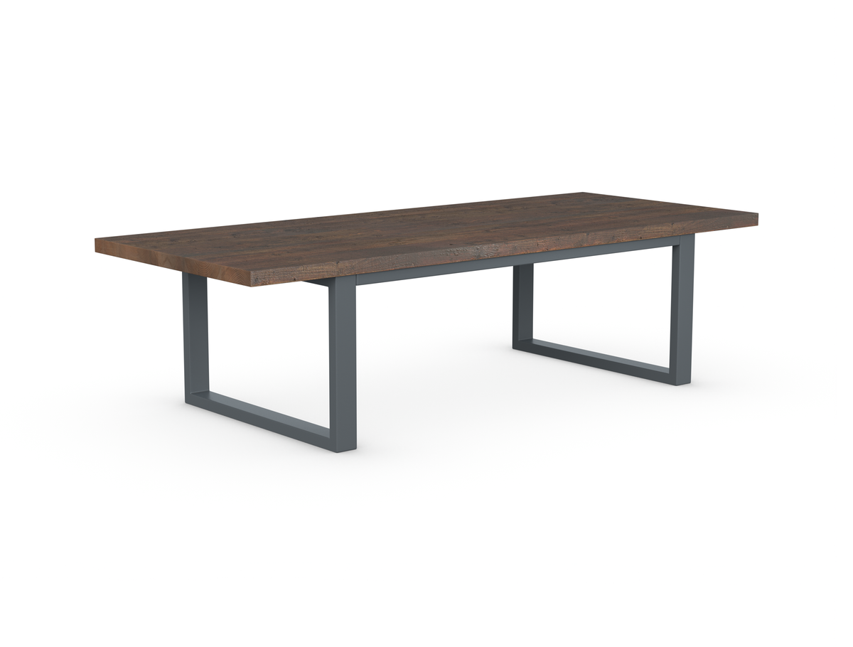 Cavendish Dining Table - Long Overhang Custom Frame