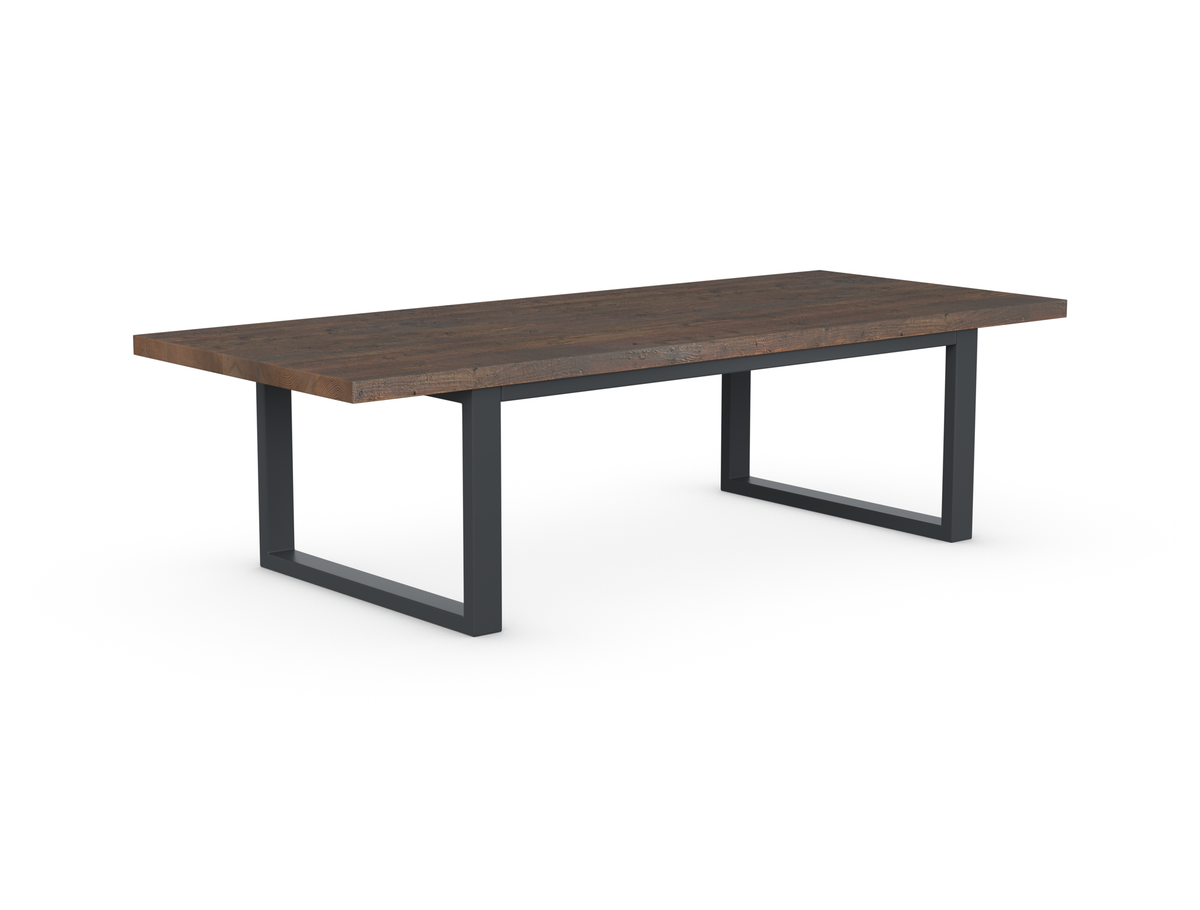 Cavendish Dining Table - Long Overhang Custom Frame
