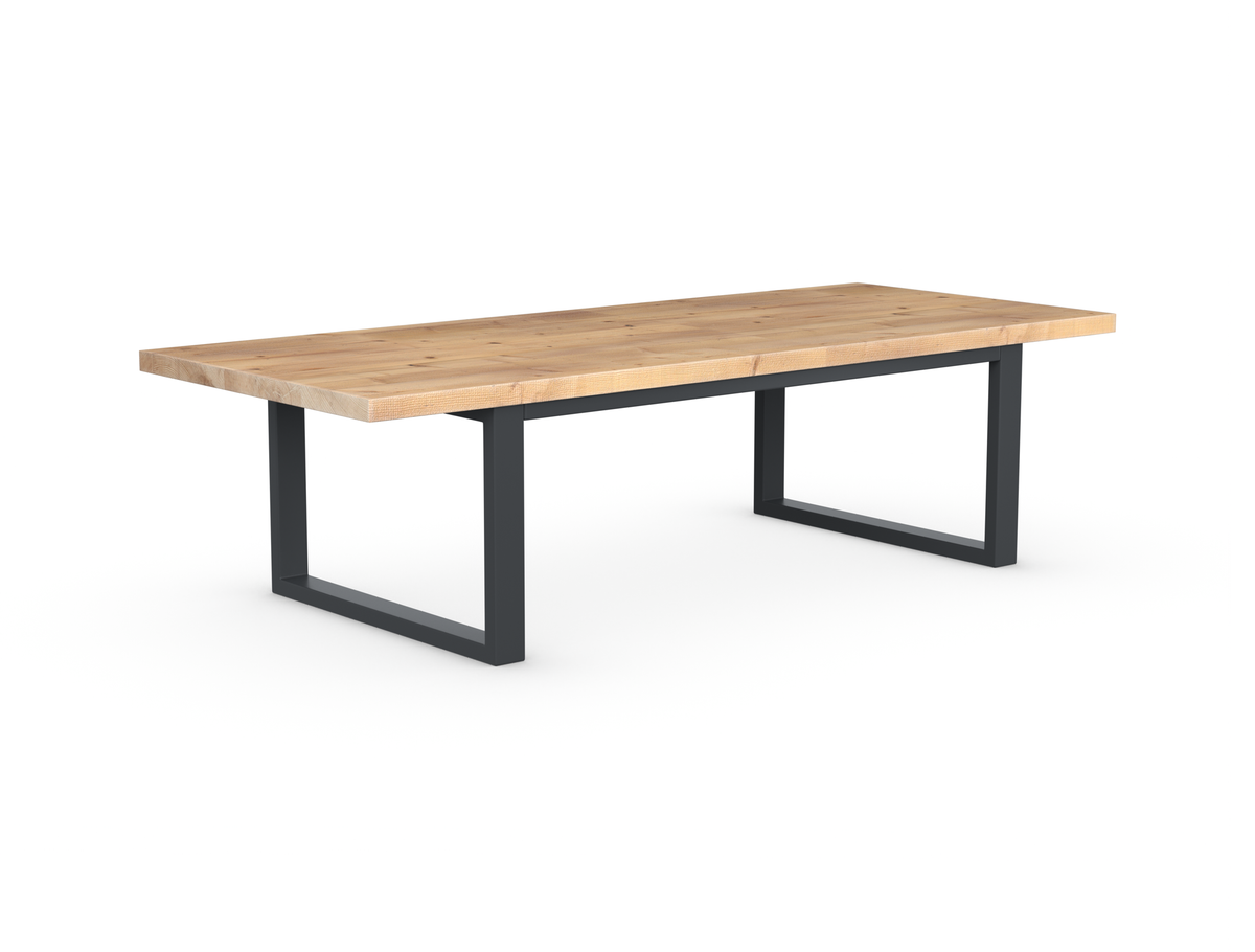 Cavendish Dining Table - Long Overhang Custom Frame