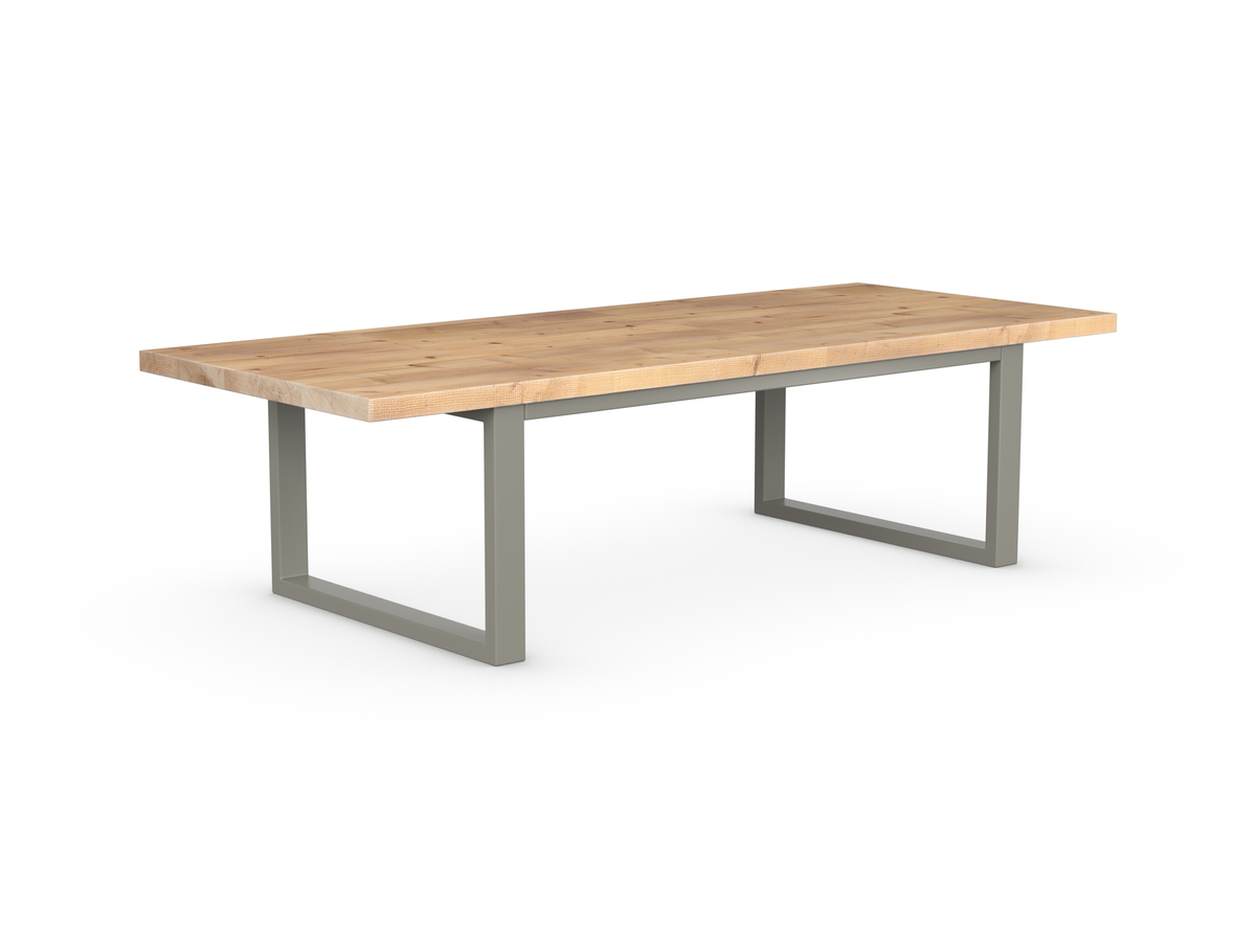 Cavendish Dining Table - Long Overhang Custom Frame