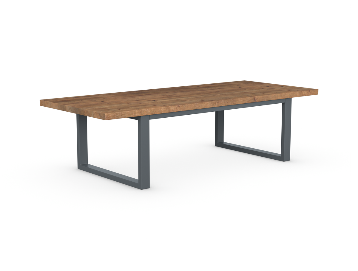 Cavendish Dining Table - Long Overhang Custom Frame