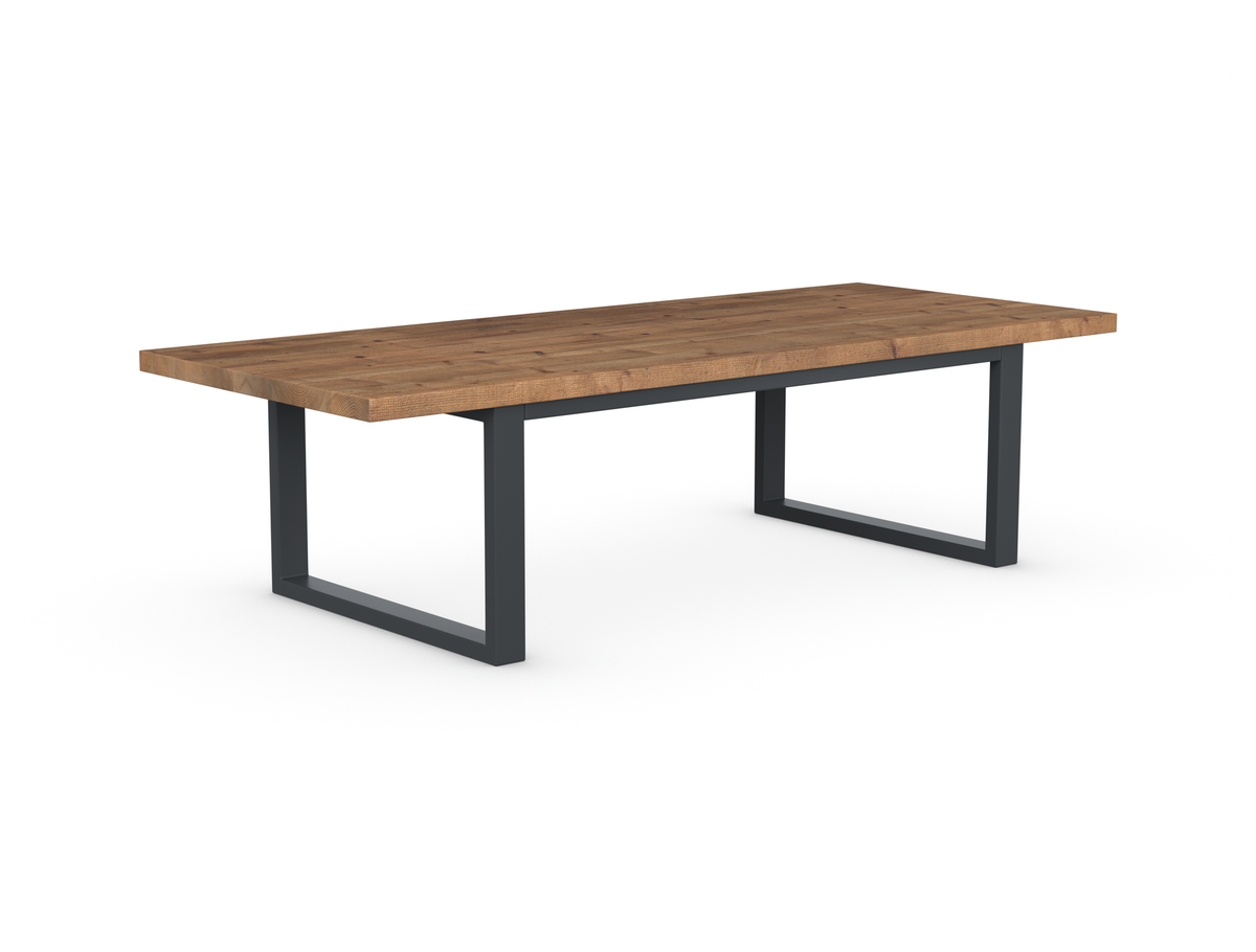 Cavendish Dining Table - Long Overhang Custom Frame