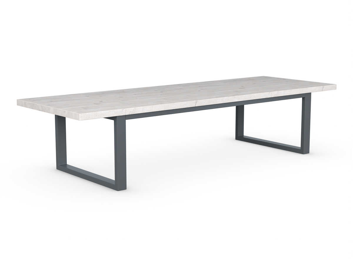 Cavendish Dining Table - Long Overhang Custom Frame