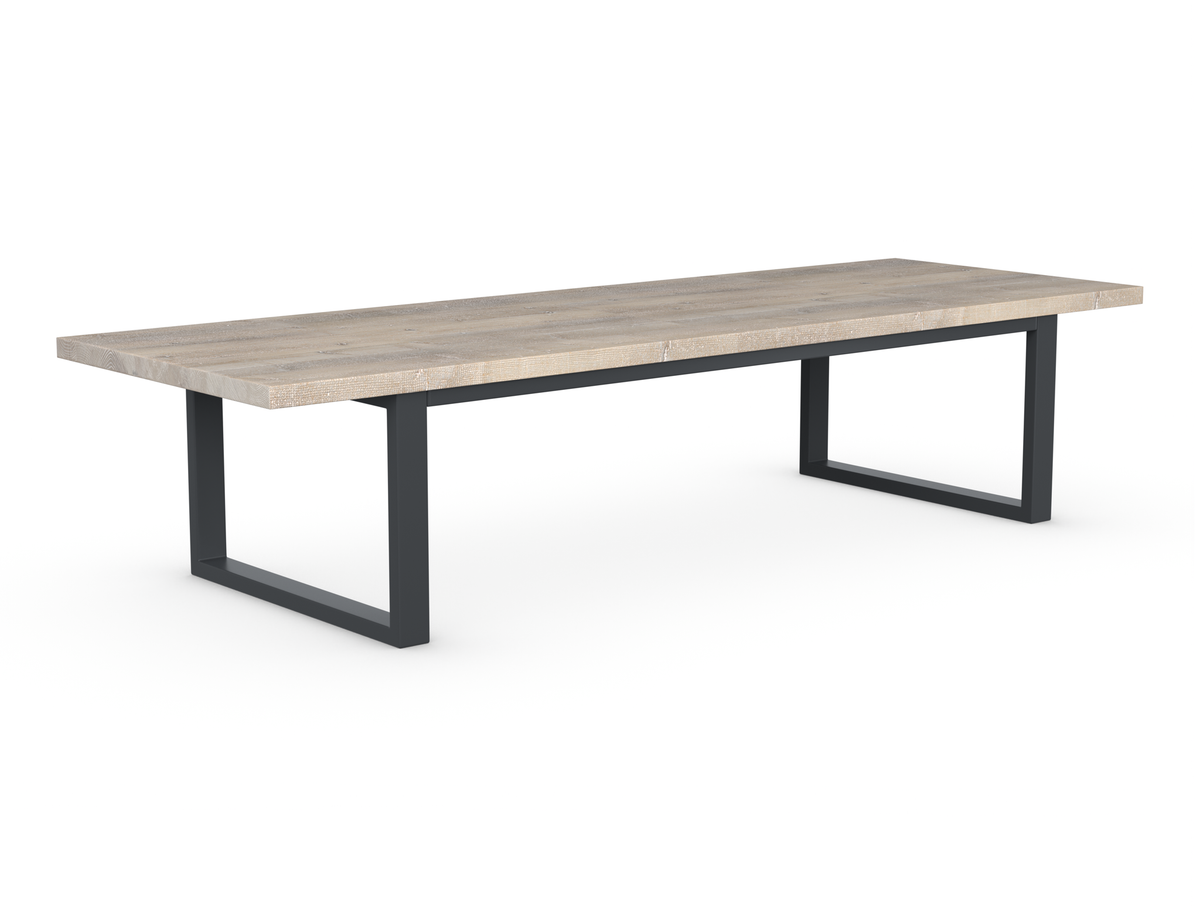Cavendish Dining Table - Long Overhang Custom Frame