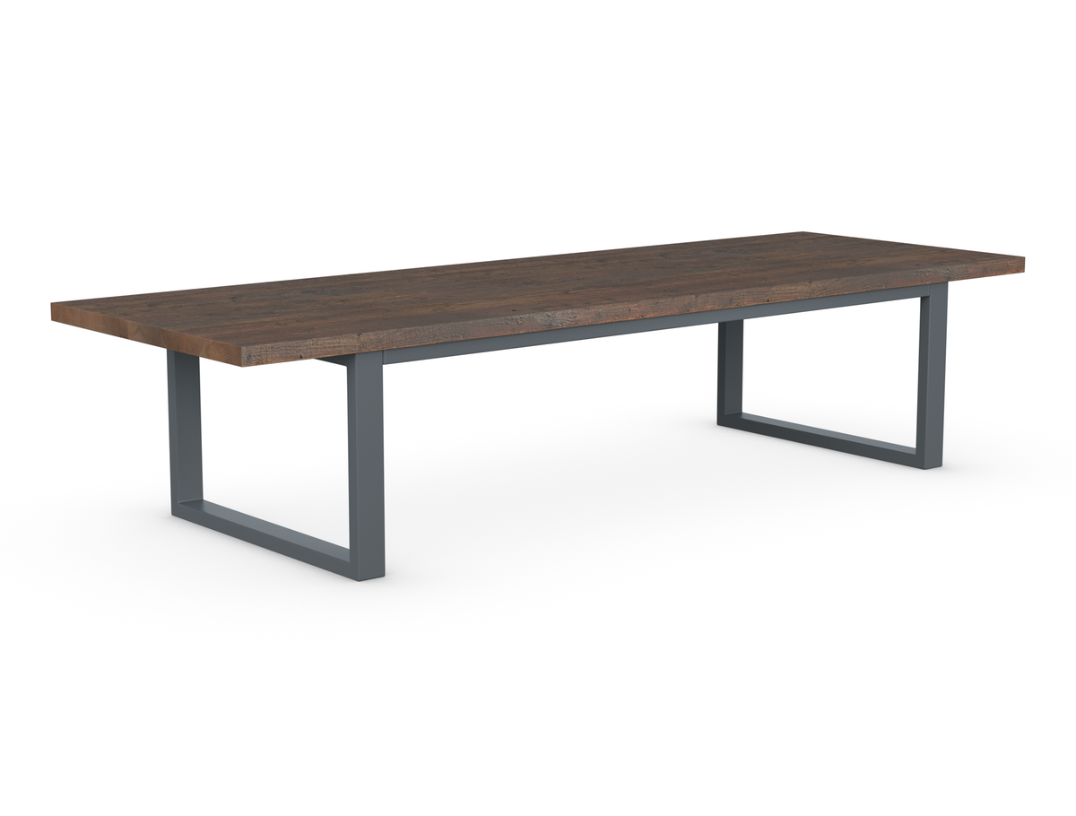Cavendish Dining Table - Long Overhang Custom Frame