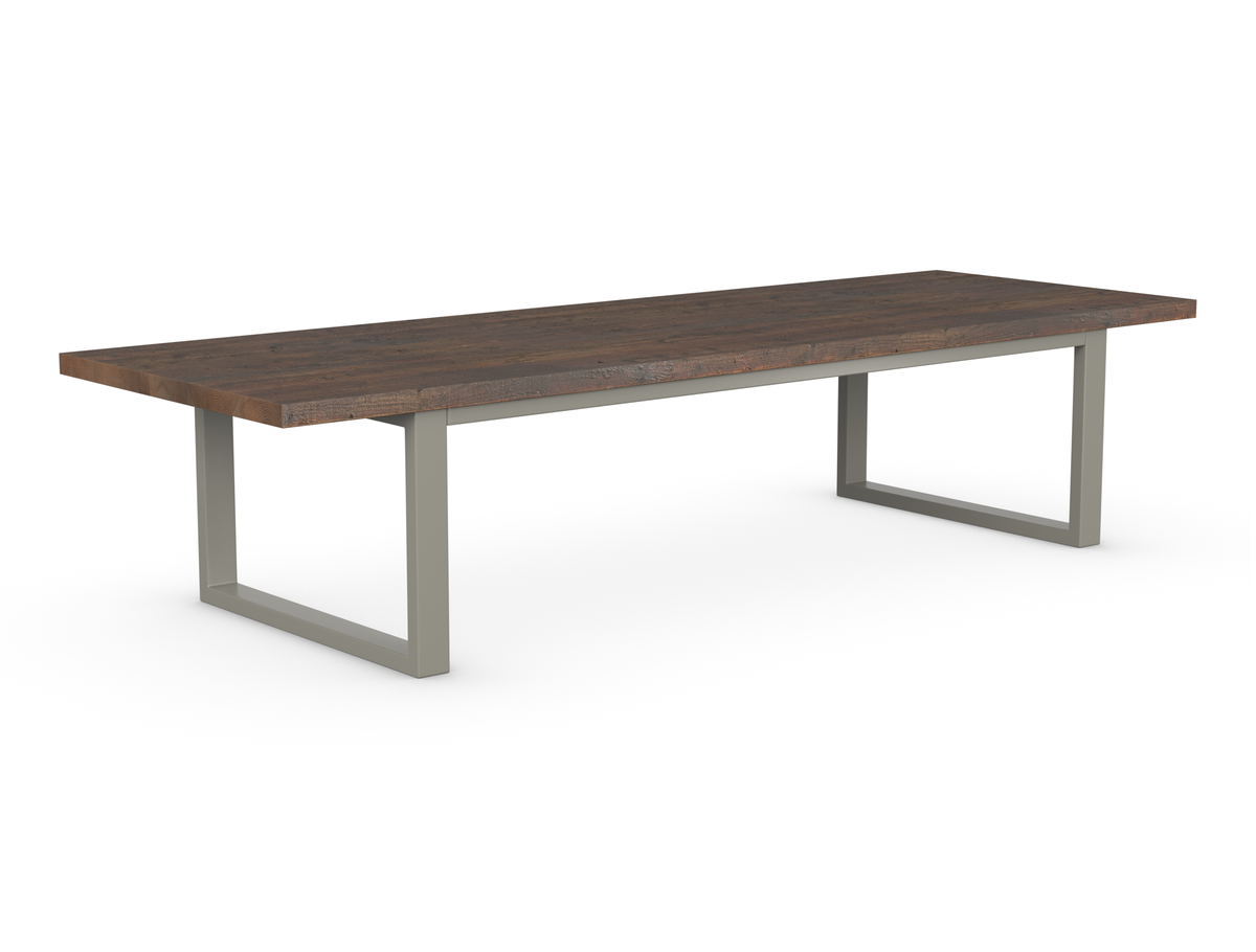 Cavendish Dining Table - Long Overhang Custom Frame