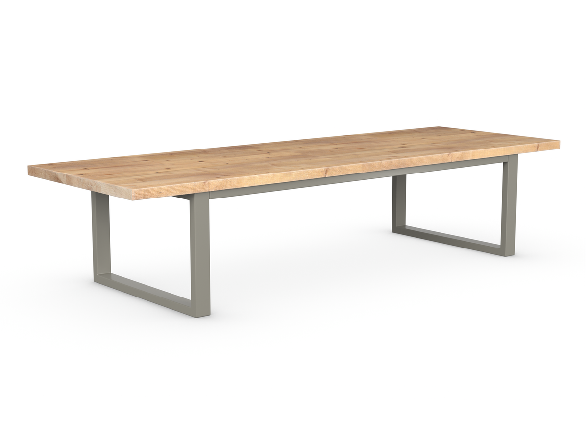Cavendish Dining Table - Long Overhang Custom Frame
