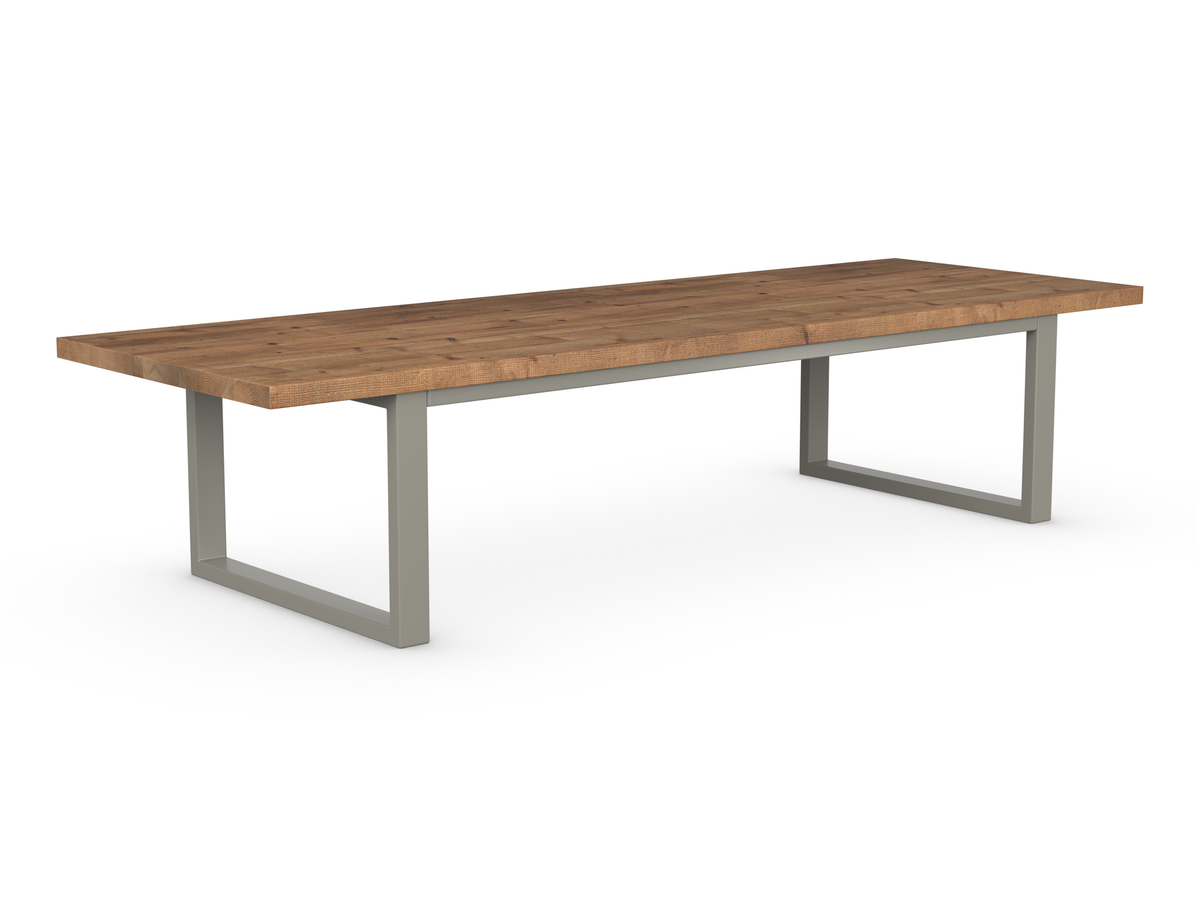 Cavendish Dining Table - Long Overhang Custom Frame