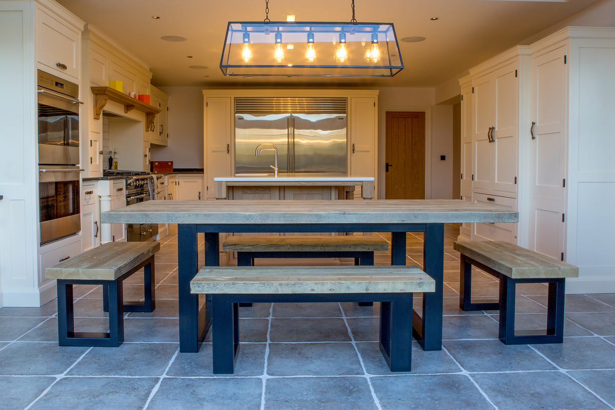 Cavendish Side Bench - Custom Frame