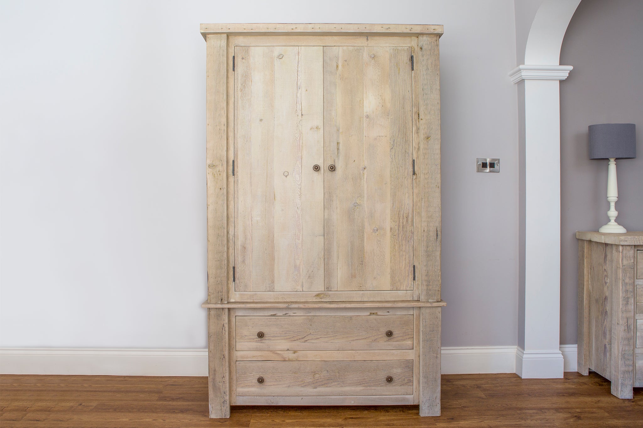 Rustic Waredrobes Rustic Wood Assembled Wardrobes